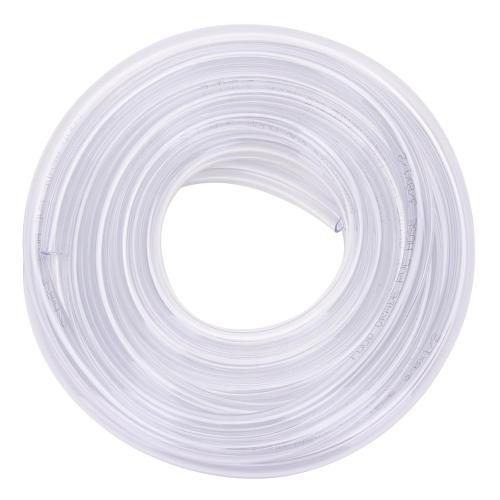25ft Clear Vinyl Tubing - 3/8 ID 1/2 OD PVC Tube Food Grade Flexible Plastic Pipe Hose for Homebrewing, Siphon Pump 7.6 Meters(25ft) Length
