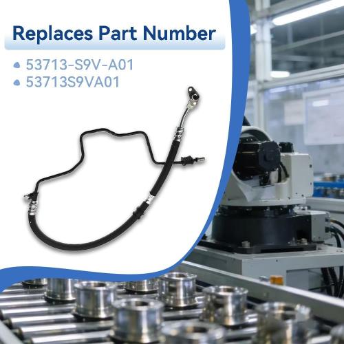 53713-S9V-A01 92163 Power Steering Pressure Line Hose Assembly Replacement Compatible with Honda Pilot V6 3.5L 2005 2006 2007 2008