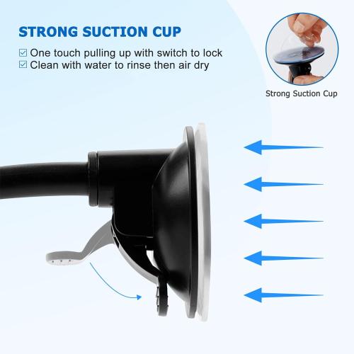 Vansky Car Phone Holder Mount, 3-in-1 Universal Cell Phone Holder Car Air Vent Holder Dashboard Mount Windshield Mount Fit for iPhone 17 16 15 14 13 Pro Max, Samsung S24 S23 LG Sony and More