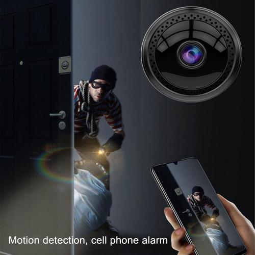 Septpenta Security Camera, 1080P HD Wireless Intelligent 2MP Surveillance Camera, 150° Wide Angle Lens, Abnormal Alarm Night Vision Camera for Monitoring