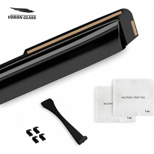 Voron Glass in-Channel Extra Durable Rain Guards for Hyundai Tucson 2016-2021, Window Deflectors, Vent Window Visors, 4 Pieces - 200730