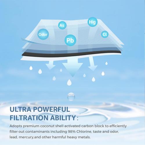 EDR3RXD1 Water Filter Replacement, Compatible with 4396841, Filter 3, 4396710, Kenmore 46-9083, 46-9030 Refrigerator Water Filter, 3 Packs