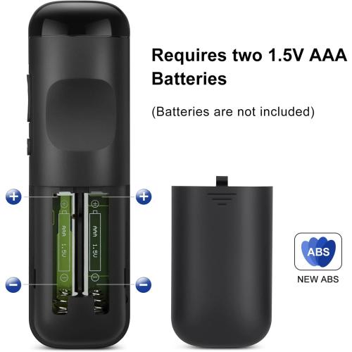 (Pack of 2) Replacement Remote Control Only for Roku TV, Compatible for TCL Roku/Hisense Roku/Onn Roku/Sharp Roku/Element Roku/Westinghouse Roku/Philips Roku Smart TVs (Not for Roku Stick and Box)