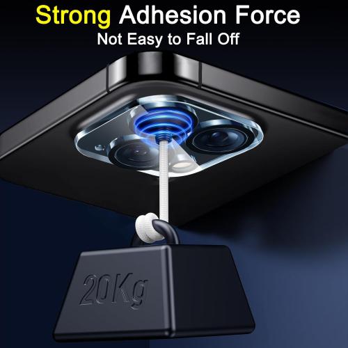 Ferilinso 6 Pack Camera Lens Protector for iPhone 16 Pro Max/iPhone 16 Pro [Phone Case Friendly], Accessories Camera Screen Protector Tempered Glass