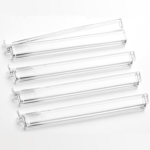 Mahjong Rack Pusher Set, Mahjong Racks with Pushers, 4PCS Acrylic Clear Mahjong Racks, 4 Transparent Acrylic Mahjong Rack, Mahjong Accessories