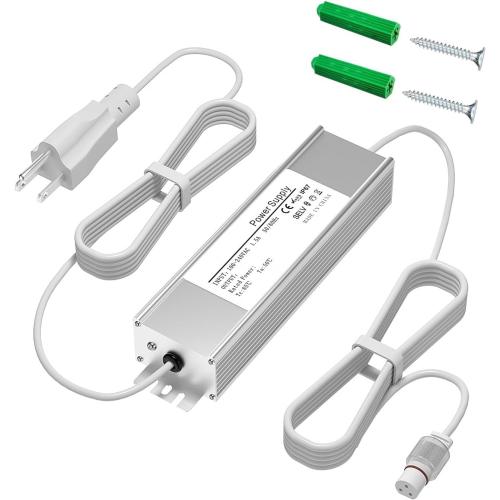36V Waterproof Power Supply for Govee Permanent Outdoor Lights Only Compatible with Govee H705A H705B H705C Power Adapter Cord 3 Pin