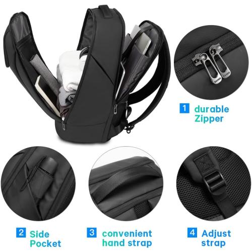 BANGE Business Commute Backpack Waterproof fit 15.6 Inch Commute backpack,Travel Durable Backpack