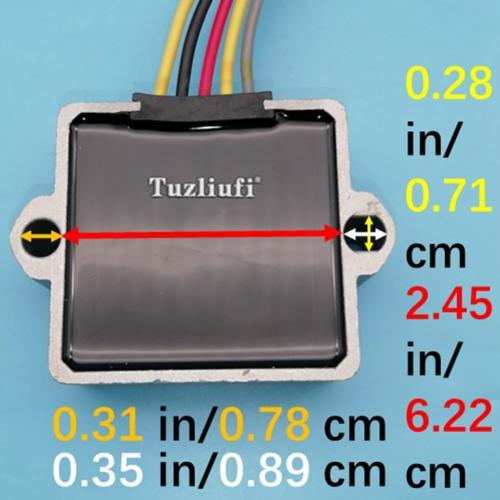 854514A1 854515T1 Voltage Regulator Rectifier for Mercury Marine Sport Jet Engine 854514 854515 883072T 817411 883071 883071A1 883071A 883071T 817411-1 815279-4 5 Wires 1994-2010 Z1007