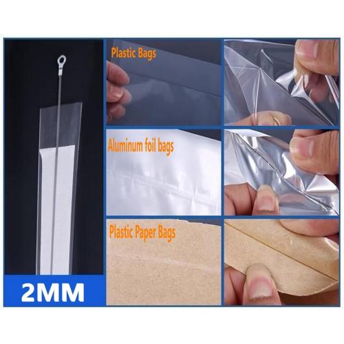 Impulse Heat Sealer Manual Bags Sealer Heat Sealing Machine 12 Inch Impulse Sealer Machine for Plastic Bags PE PP Bags with Extra Replace Element Grip