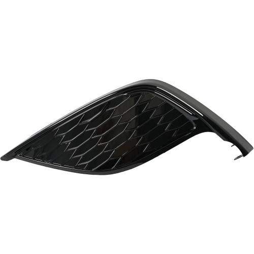 Front Bumper Fog Light Cover - Left Side Glossy Black Bezel Frame Compatible with Toyota Camry SE/XSE 2021-2024 | Replaces 81482-06190 TO1038242 | Fog Lamp Housing Trim Panel Accessory