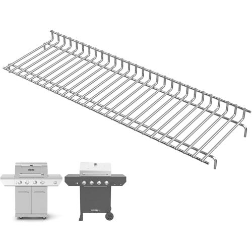 Grill Warming Rack for Home Depot Nexgrill 720-0830H Replacement Parts, Upper Rack for Nexgrill Replacement Parts 4 Burner Grills, Stainless Steel Warmer/Cooling Rack for Nexgrill Accessories