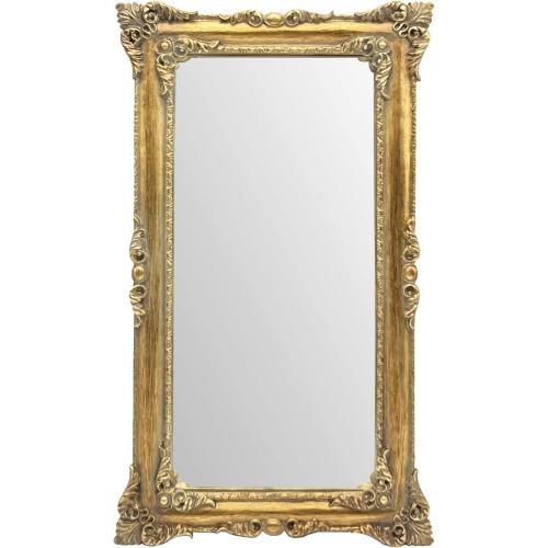 Gold Vintage Mirror 8x14 Inch, Antique Ornate Decorative Mirror for Desk & Wall, Small Vanity Mirror for Makeup Wall Decor, Antique Gold