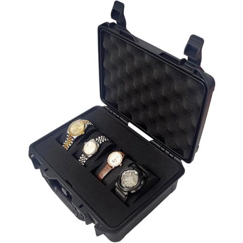 Watch Travel Storage Container Shockproof And Case Wristwatches Presentation Box With Carry Handle