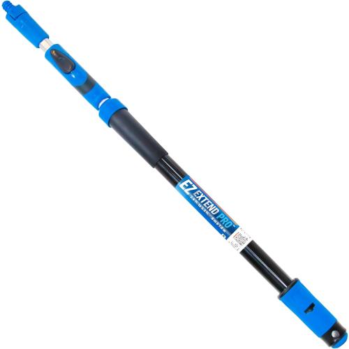 Unger Professional Lock-On EZ Extend Pro Telescopic Pole, Extension 2.6’ to 5.3’, Telescoping Pole for Floor & Surface Cleaning, Use with Lock-On Brushes and Broom Head Cleaning Tools, Indoor/Outdoor