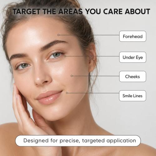 Volufiline 92%   Pal-Isoleucine 1% Serum, Face Plumping Serum for Eye Area, Cheeks & Smile Lines, Helps Skin Look Smoother & Firmer, Lightweight Fast Absorbing Formula, 60ml