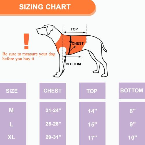 XL Coodeo Dog Hunting Vest Orange, Camo and Reversible Reflective Dog Tactical Harness Hound Jacket for Protection and Security, 4.5mm Neoprene Waterproof Safety Dog Vest Both Sides to Wear (X-Large)