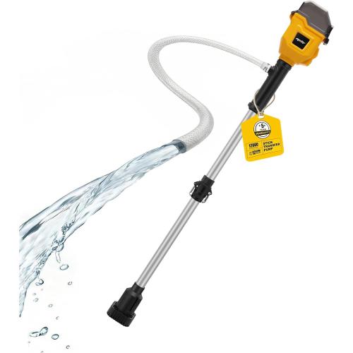 Brushless Stick Water Transfer Pump Compatible with Dewalt 20V Battery(Tool Only), 720GPH Cordless Water Pump Submersible Sump Pump Utility Pump for Pool Garden Pond