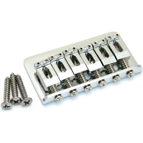 Fender Hardtail Strat Bridge Assembly for Import Models - Chrome
