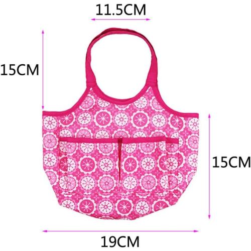 1Pc Portable Doll Toy Handbag Delicate Pouch for Doll Accessories Doll Storage Bag for Girls for Doll Play and Travel
