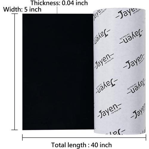 Non Slip Self Adhesive Silicone Cuttable Furniture Pads - 5x40 inch Versatile Non-Slip Silicone Pads for Variety of Objects, Appliances and Furniture