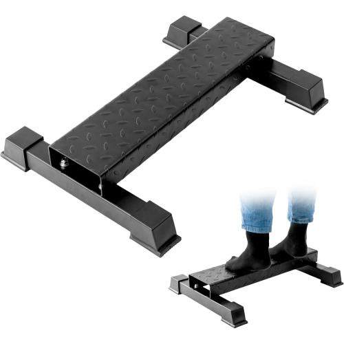 Steel Calf Raise Block – Heavy Duty Calf Stretch Platform for Seated & Standing Calf Raises, Calf Extension, Dumbbell Calf Raise & Leg Strength Training Equipment for Home Gym