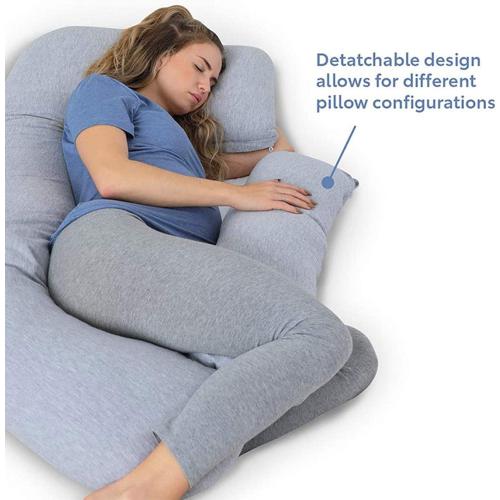 Pregnancy Pillow Maternity Pillow Pregnancy Pillow U Shaped Full Body Support Maternity Pillows for Women with Washable Removable Cotton Maternity Pillow
