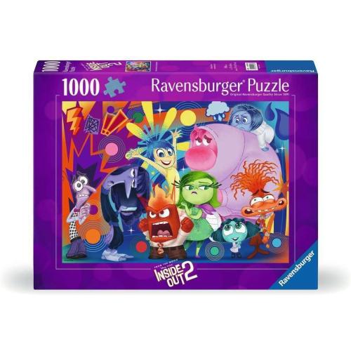 Ravensburger Disney Inside Out 2 - New Emotions at Headquarters | 1000 Piece Jigsaw Puzzle | Explore Vibrant Imagery | Perfect for Disney Fans| Amazon Exclusive