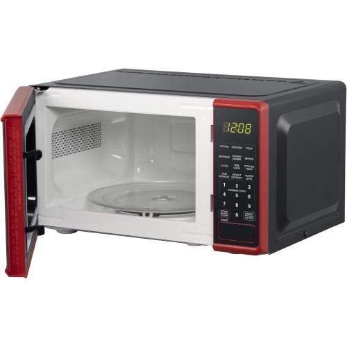 0.7 cu. ft. Countertop Microwave Oven, 700 Watts, New (Color : Red)‼️needs heavy cleaning‼️