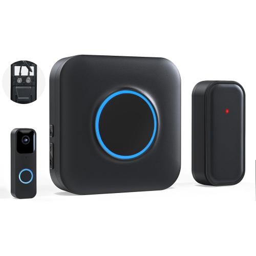 BITIWEND Wireless Doorbell Chime for Blink - Compatible with Blink Video Doorbell and Blink Video Doorbell (2nd Gen) with Wired Transmitter (1 Video Doorbell Extender 1 Receiver）