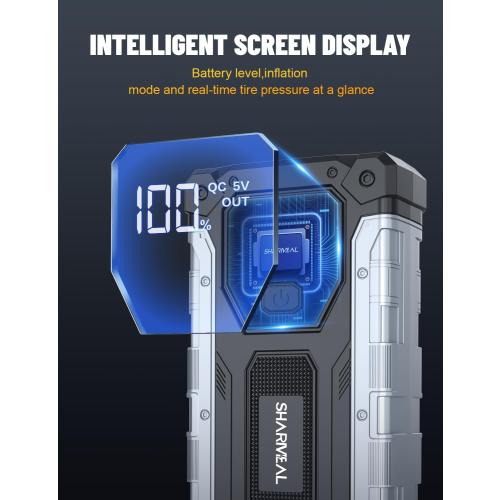 Car Jump Starter 5000A, Jump Starter Battery Pack for Up to 10.0L Gas and 9.0L Diesel Engines, Portable Jump Box with LED Light