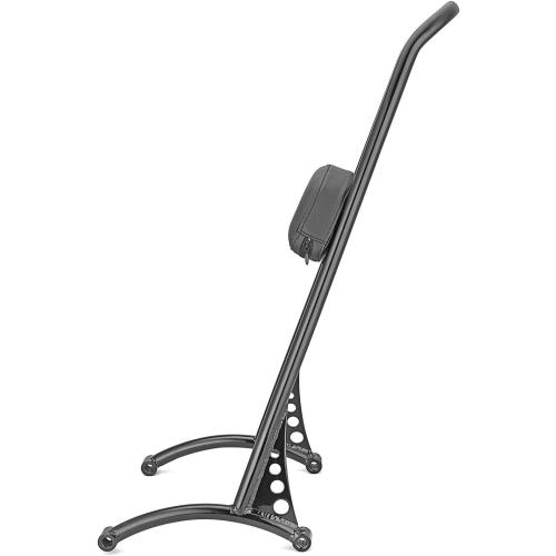 Wsays 21 Tall Passenger Backrest Sissy Bar Classic Styled Gloss Black Compatible with Harley Sportster XL 883 1200 1996-2003