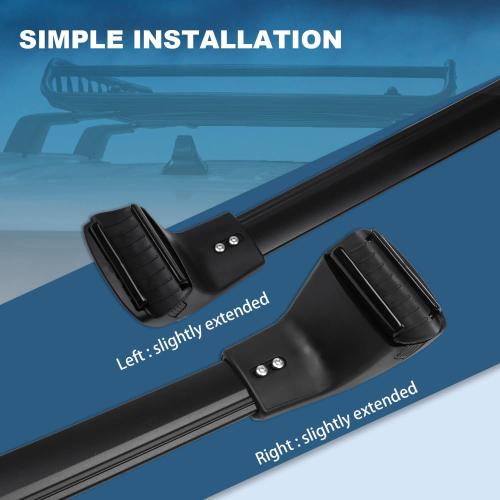 Snailfly Upgraded Roof Rack Cross Bars Fit for 2019-2025 Kia Telluride S SX SX-P EX Lockable Crossbars for Ski Kayak Bike Basket (Except X-Line and X-Pro)