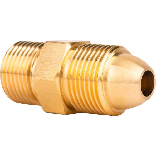 Argon Adapter G5/8 Male to CGA580 Male, Nitrogen Adapter G5/8 to CGA580 for Helium and Neon Gas Cylinders