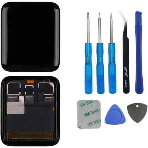 OLED Display Compatible with Apple Watch Series 3 42mm A1861/A1891/A1892 (3rd Generation) Cellular GPS (not fits for GPS) LCD Screen Digitizer Assembly Tools