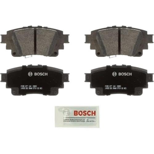 BOSCH BC2183 QuietCast Premium Ceramic Disc Brake Pad Set - Compatible with Select Toyota Corolla; REAR