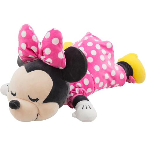 DISNEY STORE Cuddleez Plush - Minnie Mouse - Big Plush - Super Soft & Huggable Toy for Fans & Kids of All Ages - Perfect Collectible Gift, Plushy