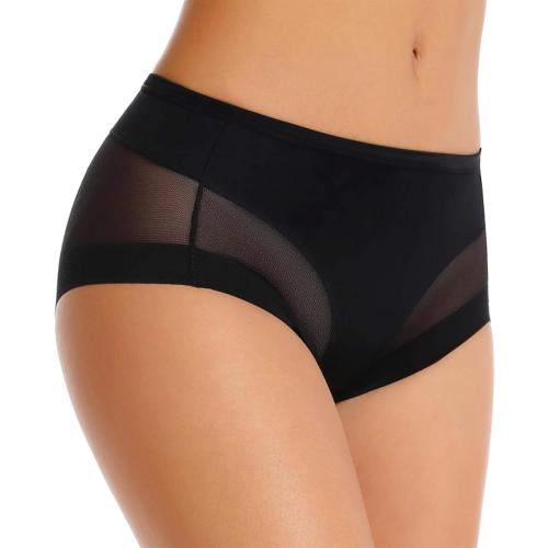 Black Size M WOWENY Tummy Control Panties for Women Seamless Butt Lifter Briefs Comfy Body Shaper Shapewear Sexy Underwear