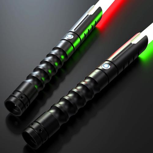 Lightsaber,Double Dueling Light Saber with Length 41.54 inches,2Packs Real 20 Colors RGB FX Light Sabers for Adults, Lightsabers for Kids Birthday Christmas/Halloween Cosplay Party Light up Sword