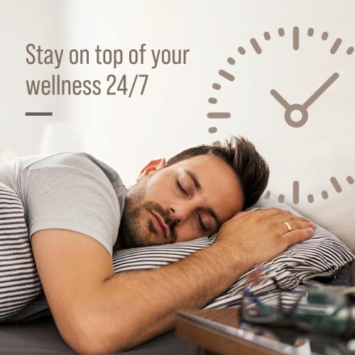 Herz P1 Smart Ring for Women & Men - (Size 6) 24/7 Health Metrics Fitness Ring, Tracks 20  Biometrics, 6 Day Battery Life, Waterproof Stainless Steel, Free APP for iOS Android, No Subscription