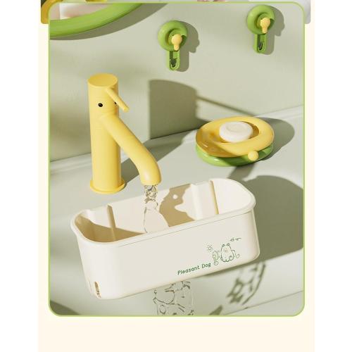 Suction Cup Plastic Storage Rack