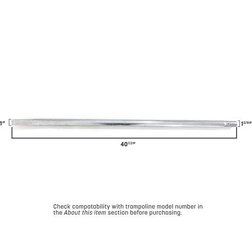 Skywalker Trampolines Single Enclosure Pole Set 4201; 4202; 5075, Galvanized (PK0018)