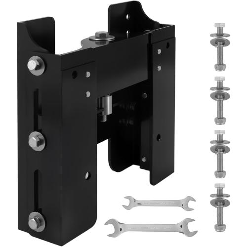 4-Inch Manual Power Lift Setback Jack Plate for Up to 60 HP Outboard Boat Motors – Transom Mount TC-2507