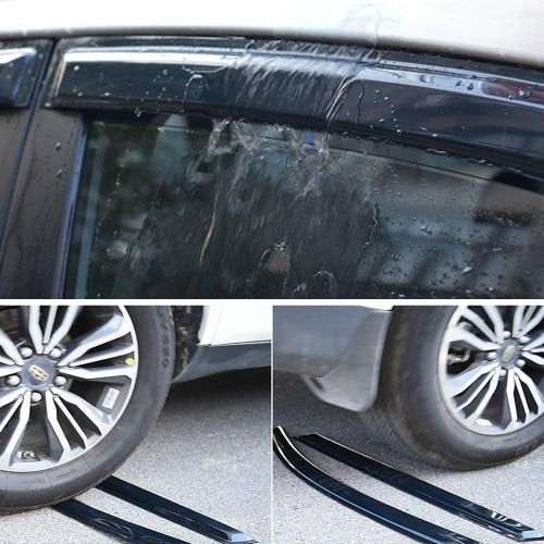 Rainproof Side Window Wind Deflectors for 1995-2006 Sprinter, Tape-on Sun Rain Guard Sets,Nice Looking Window Visors for Cars,Vent Deflector for 95-06 Sprinter MB28