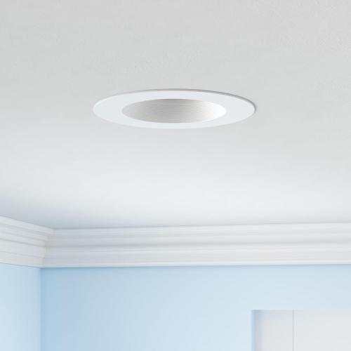 Sunco Retrofit LED Recessed Lighting 6 Inch, Downlight Can Lights for Ceiling, Baffle Trim, 965 LM, 13W (120W Equivalent), 3000K Warm White, Dimmable, Damp Rated UL 4 Pack.