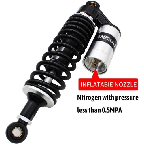 Pair 320mm&340mm motorcycle shocks Universal Motorcycle Rear Air Shock Absorbers