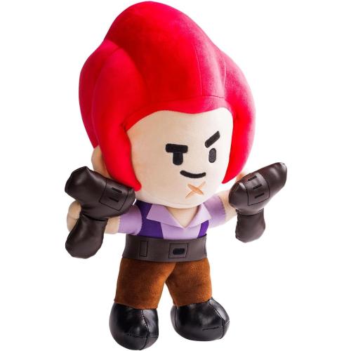 P.M.I. Brawl Stars Plush | 8-Inch Soft & Huggable Stuffed Toy | Collectible Plushie of Leon, El Primo, Colt, or Spike Mystery Pack at Random | Official Licensed Brawler Plush for Fans & Kids