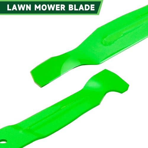 42 Deck Mower Blades Fit for EGO Power  ZT4204L E6 Z42 Z6 Zero Turn Riding Mower Replaces OEM AB4200D 2 Pack