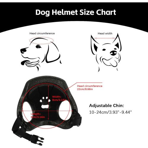 Pet Dog Helmet and Dog Goggles Set Puppy Motorcycle Helmet Sunglasses with Adjustable Belt Cat Hard Hat for Small Pet Riding (S, White)