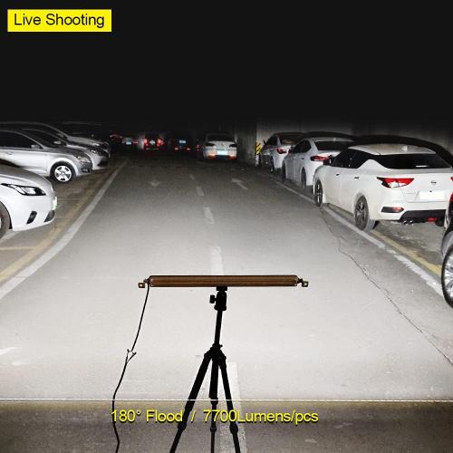 EXZEIT 22 Inch Led Light Bar for Boat Marine, 96W Waterproof Tested Deck/Dock Marine Lights 7700LMS 180°Flood Light, 12/24 V Led boat Lights