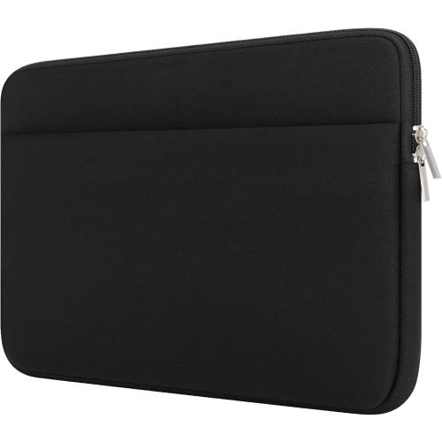 Laptop Sleeve Case Compatible with 13 to 14 inches MacBook Air/Pro HP Lenovo Asus Protective Portable Case with Front Pocket Padded Computer Pouch Cover Protective for 13” to 14” Laptop,Black